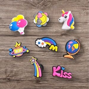 Colorful Kids Shoe Charm Set